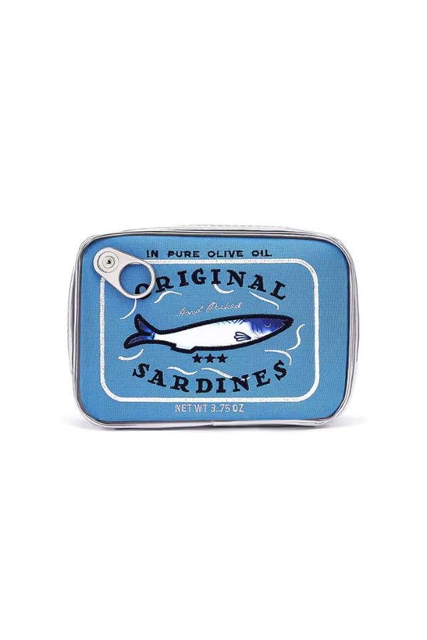 Sardine's Tin Can Cream Gift Cosmetic Bag