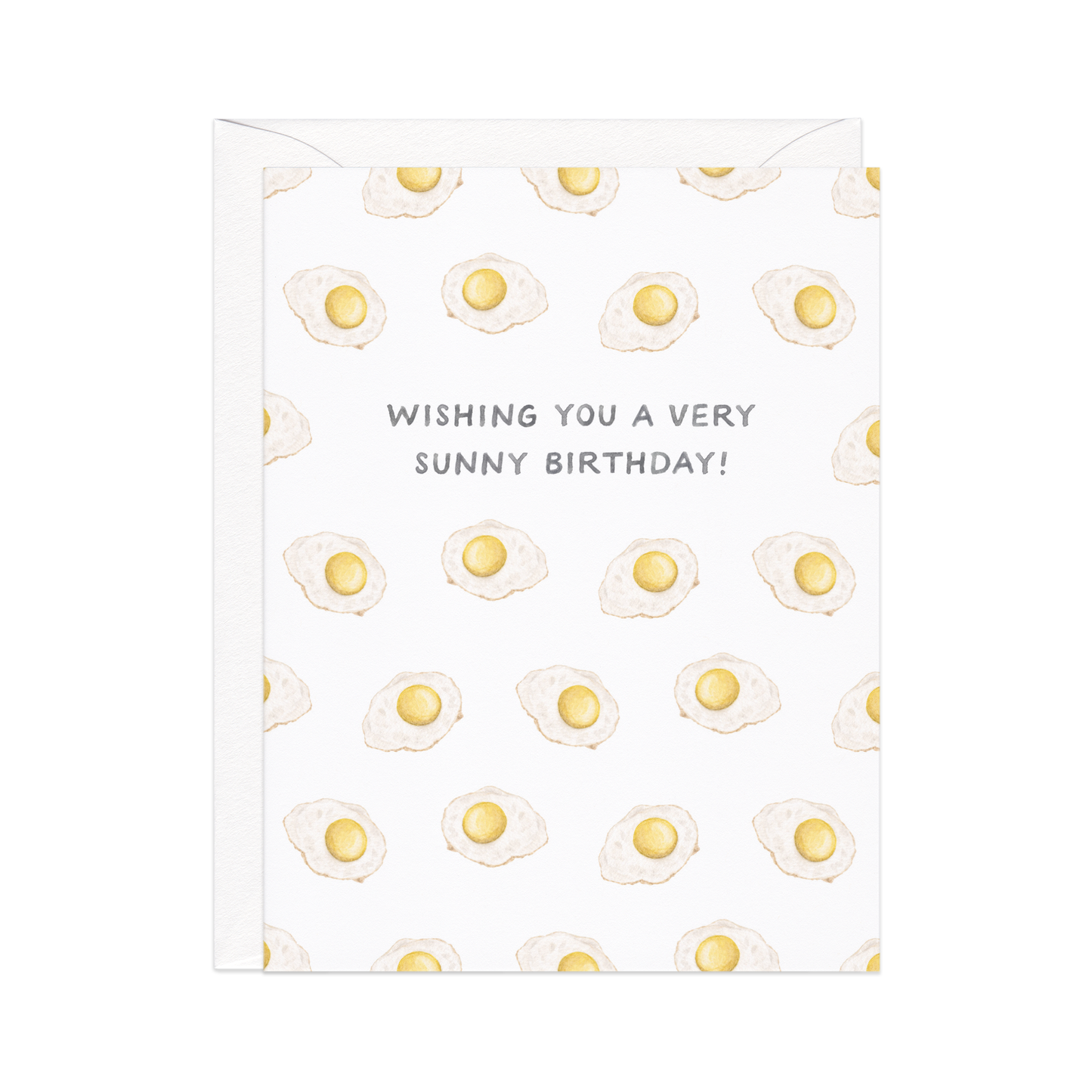 Sunny Side Up — Breakfast Pun Birthday Card