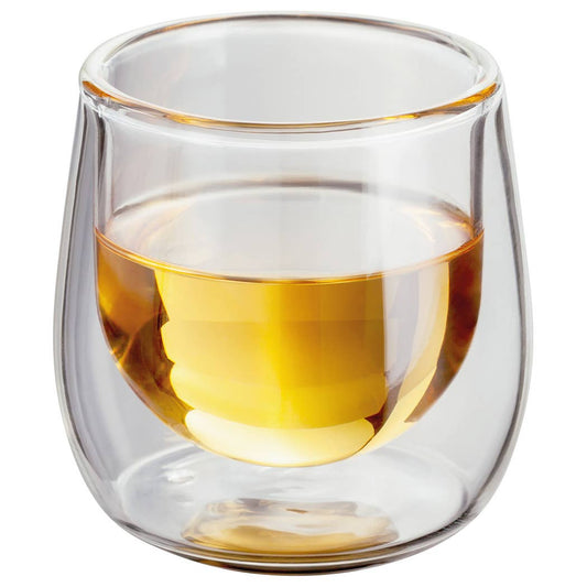 Double Walled Glassware, 2 Piece Espresso