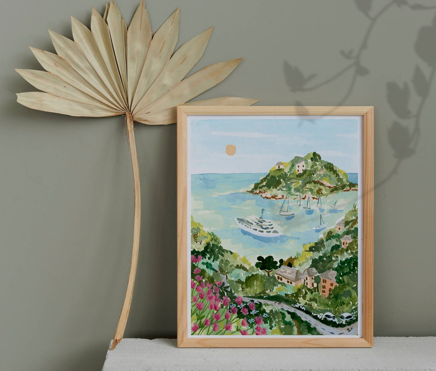 Sabina Fenn Portofino Art Print 8x10