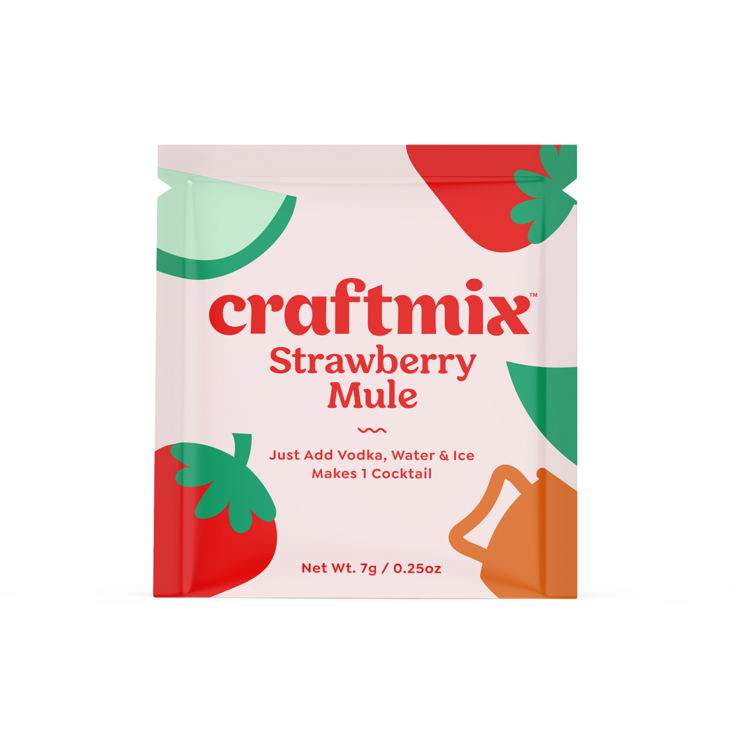 Strawberry Mule Mixer - Single Packet
