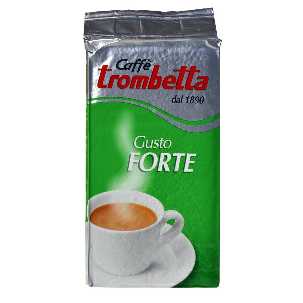 Caffè Trombetta Gusto Forte Ground Coffee, 8.8 oz.