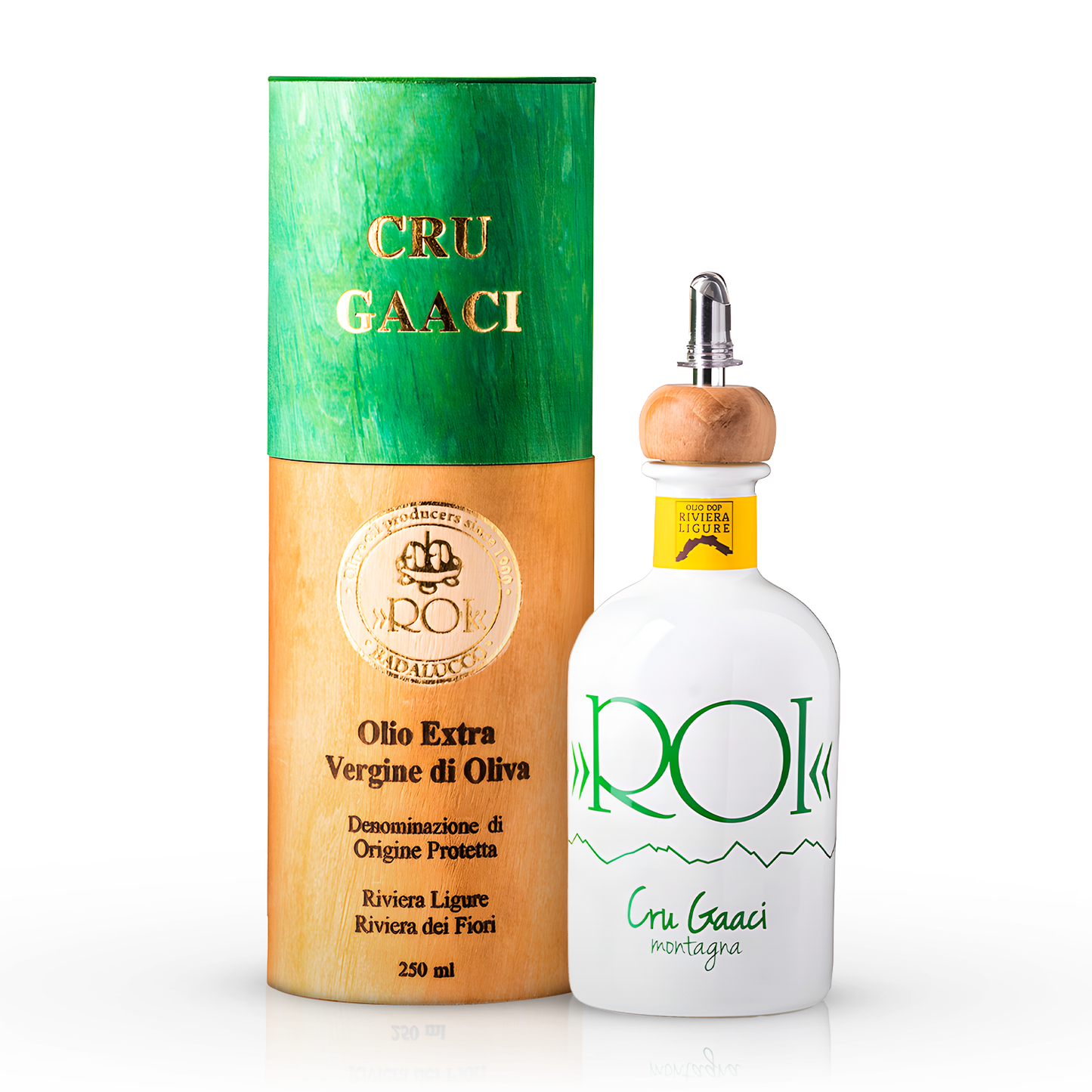 Organic Cru Gaaci Italian Extra Virgin Olive Oil DOP Liguria
