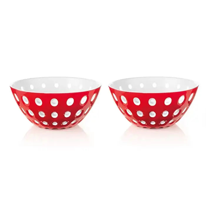 LE MURRINE Set of 2 Small Bowls : Grey/Yellow / 2,2x4,92x4,92 in.