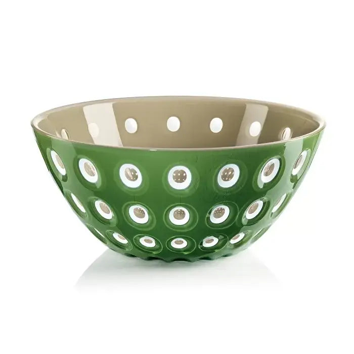 Le Murrine Large Bowl : Sand/White/Moss Green