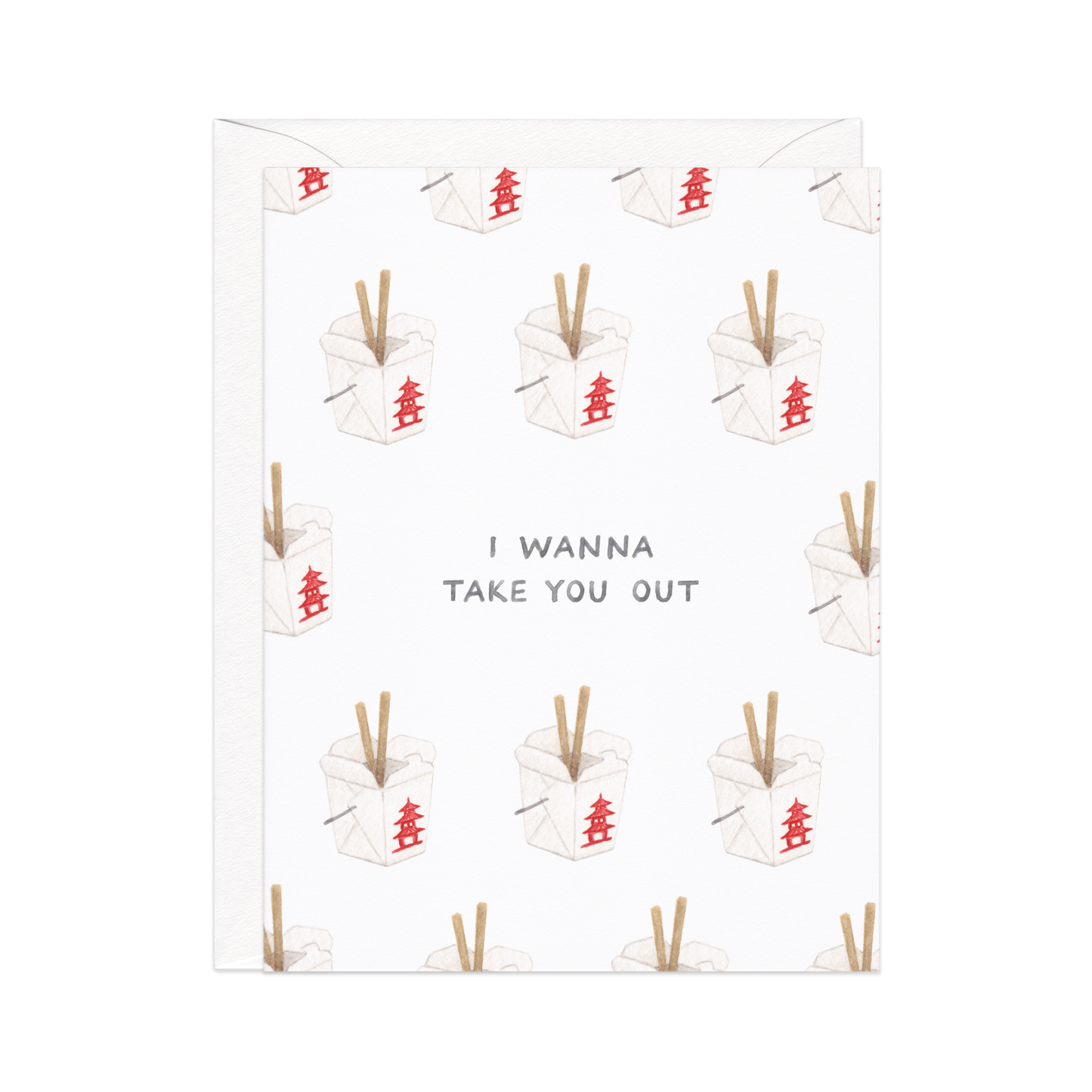 Take You Out — Asian Food Pun Love Card