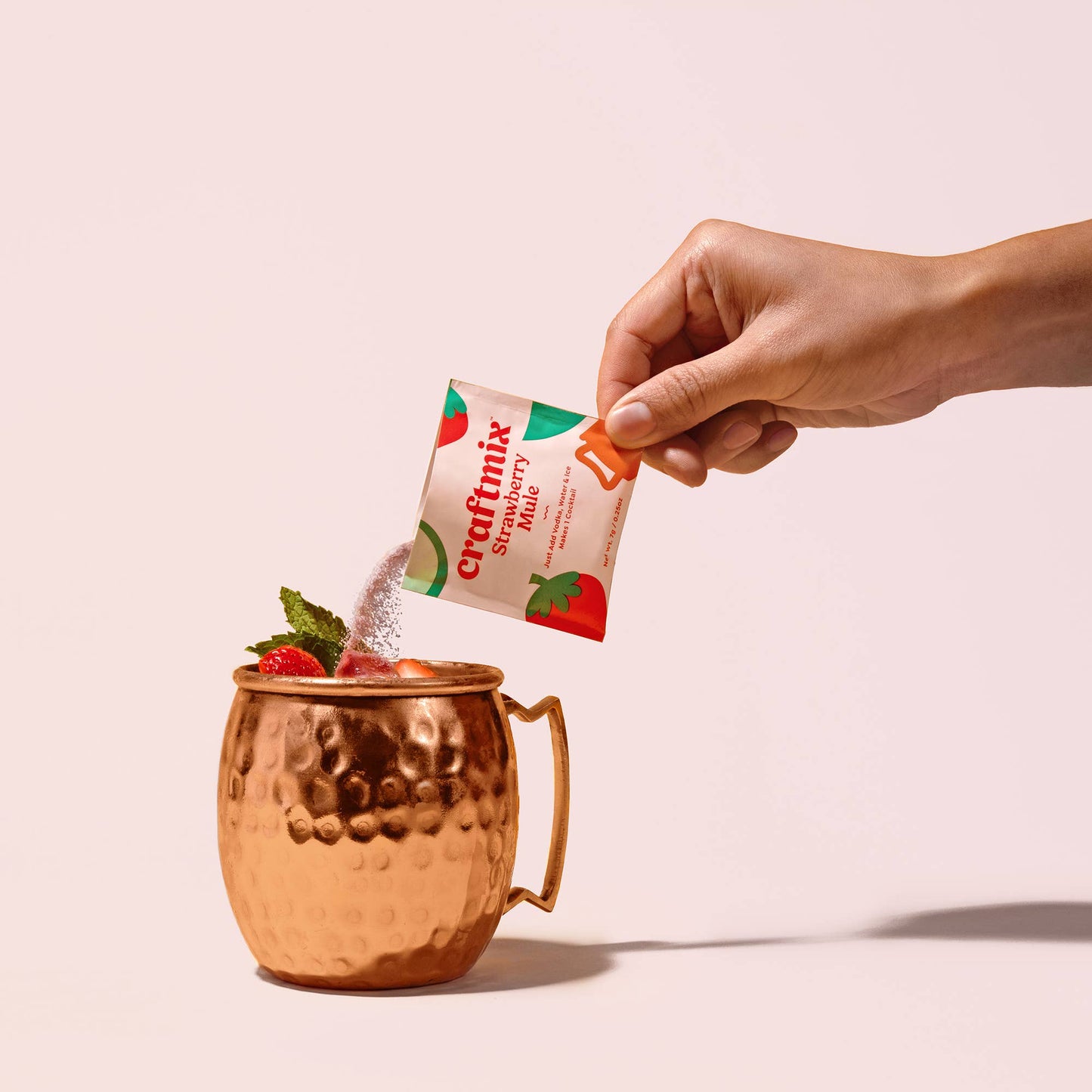 Strawberry Mule Mixer - Single Packet