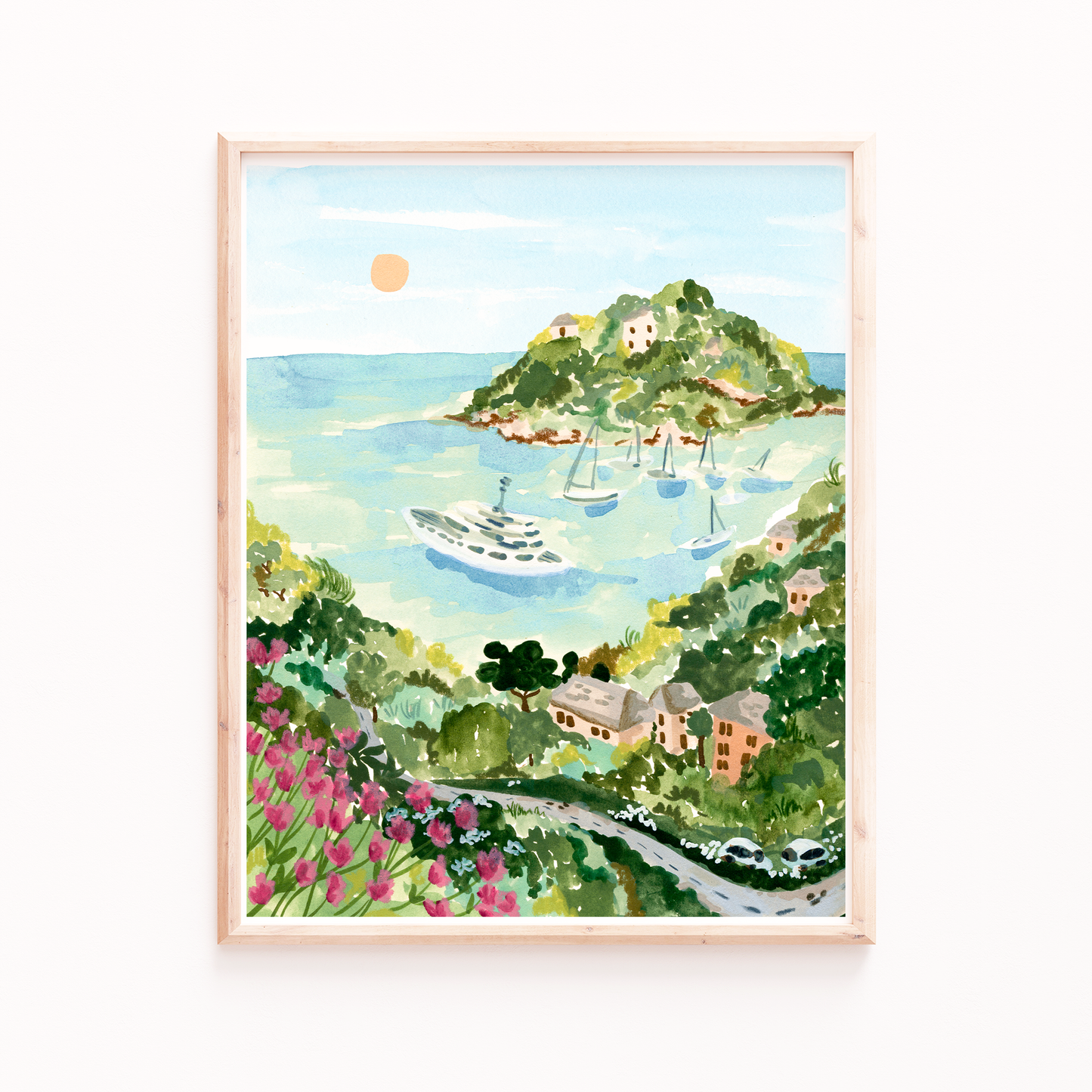 Sabina Fenn Portofino Art Print 8x10