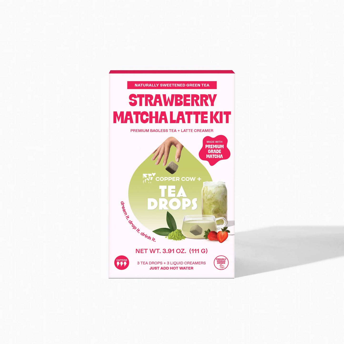 Strawberry Matcha Latte Kit - 3ct