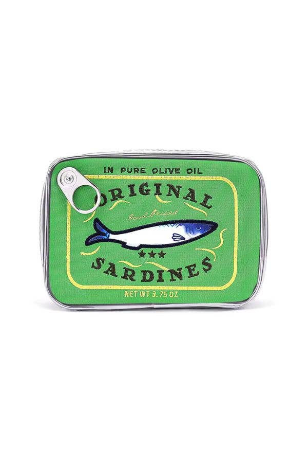 Sardine's Tin Can Pink Gift Cosmetic Bag