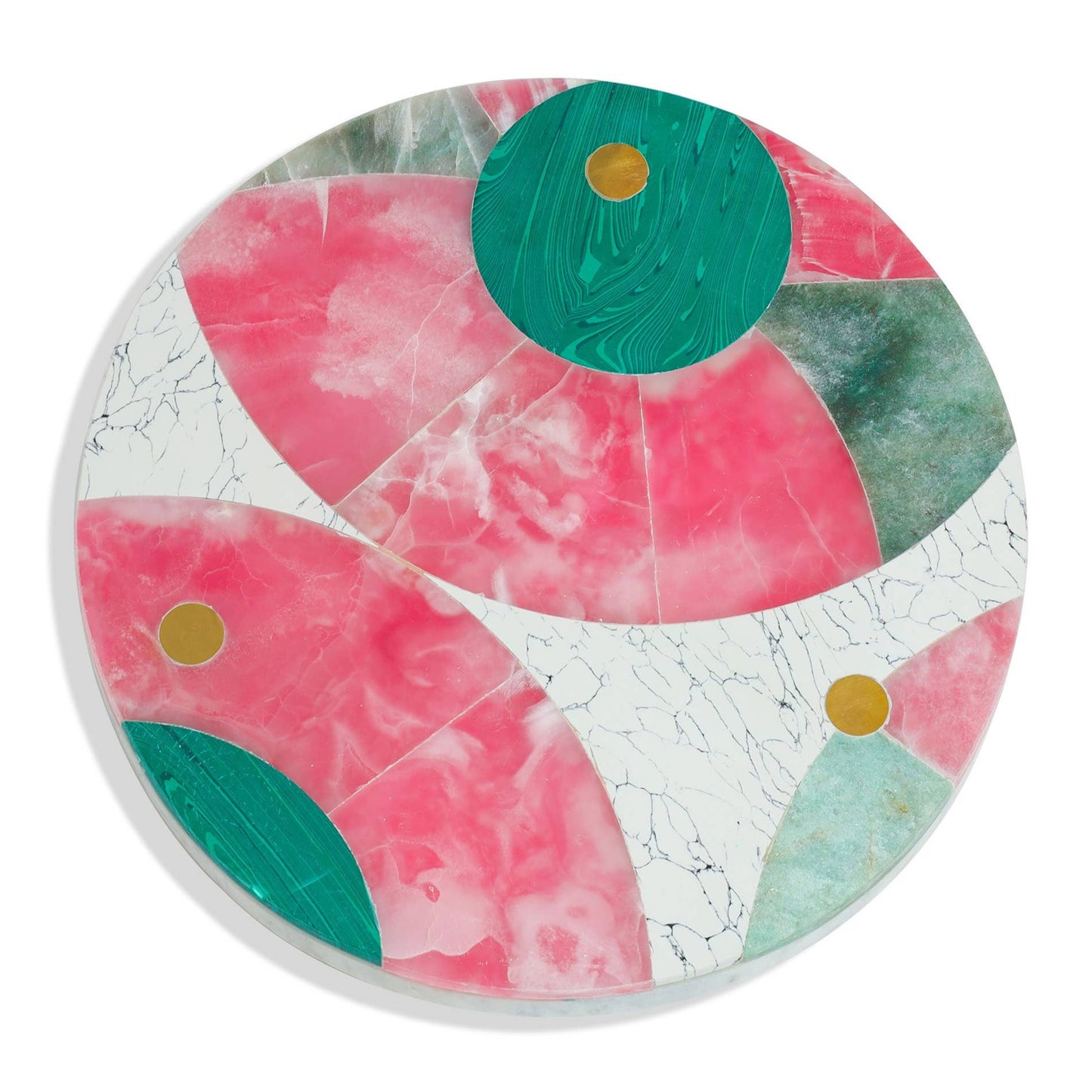 Gemstone Marble Platter