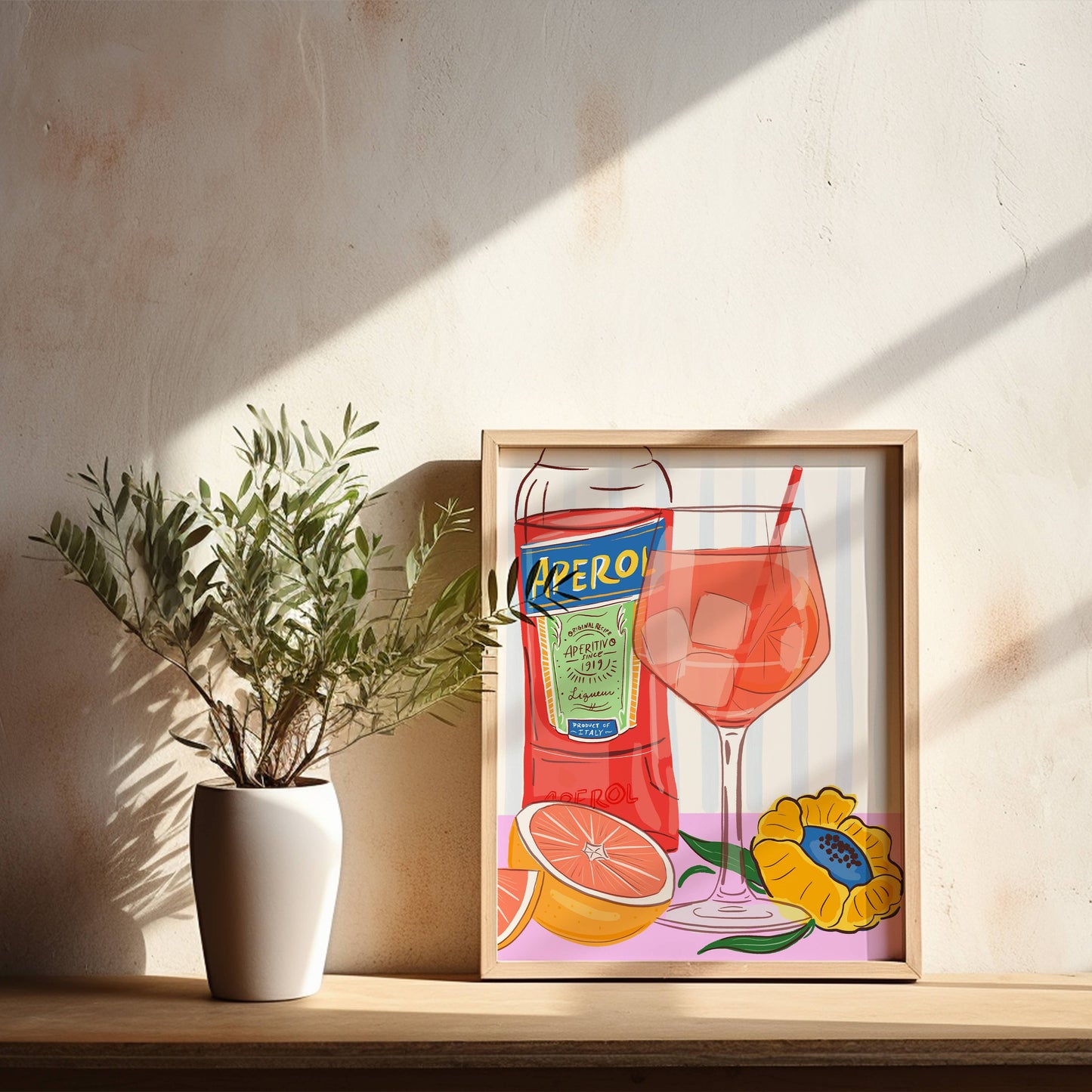 Aperol Spritz - 8 x 10 Art Print