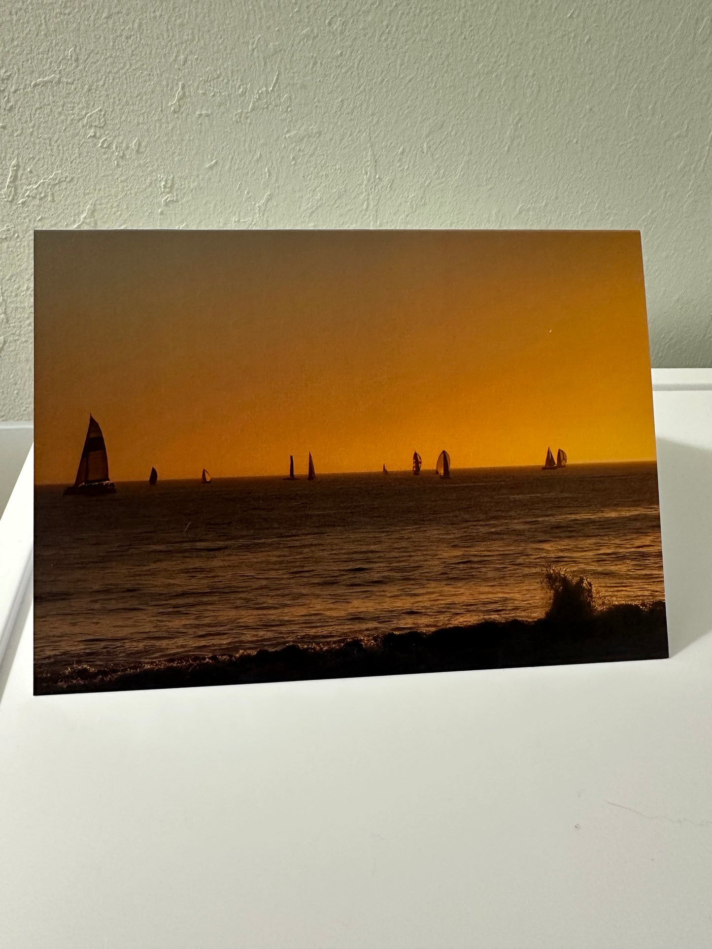 Santa Cruz Sailboats Card Dillon McGlue Photography