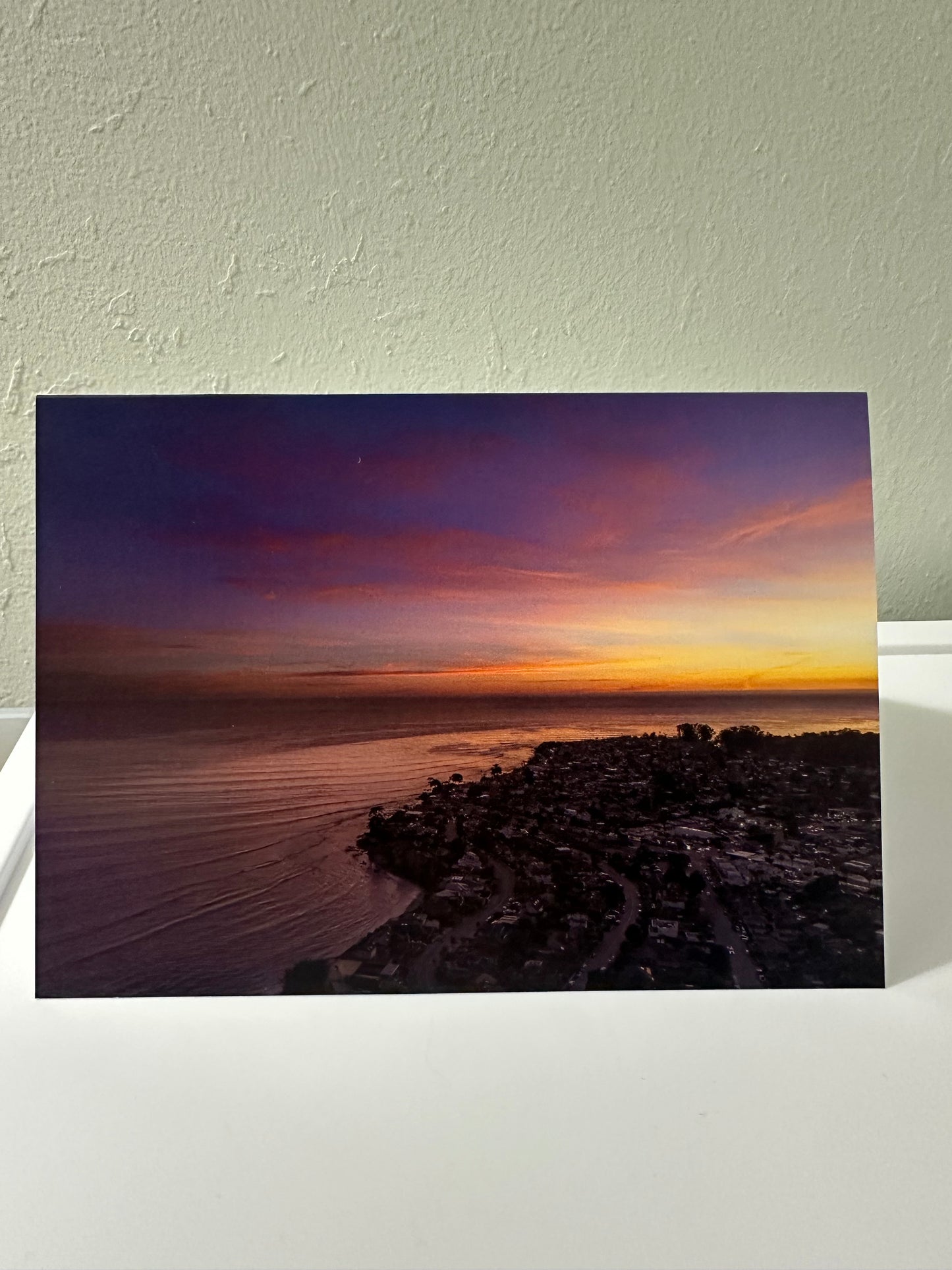 Santa Cruz Sunset Card Dillon McGlue Photography