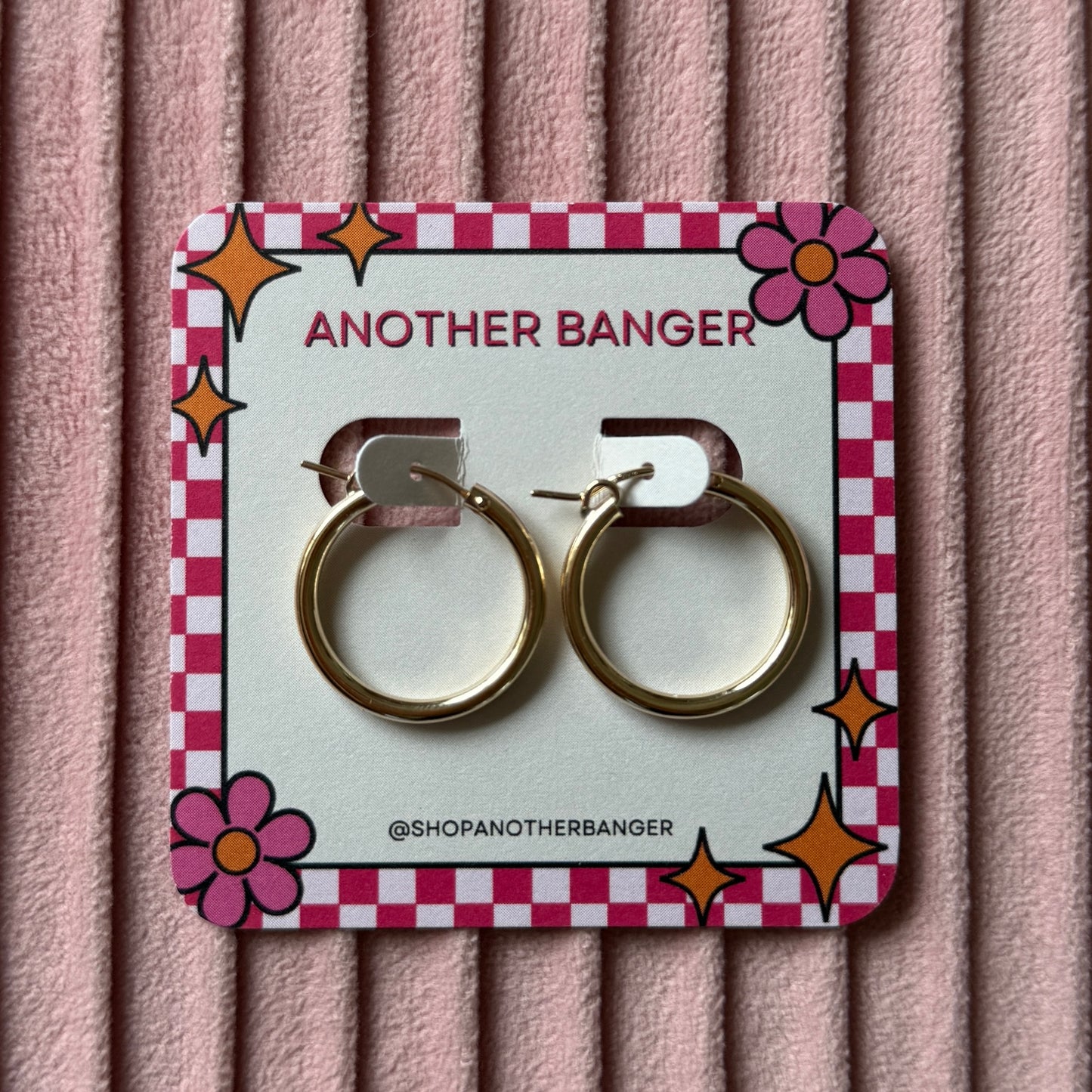 Gold Filled Hoops (.75 in)