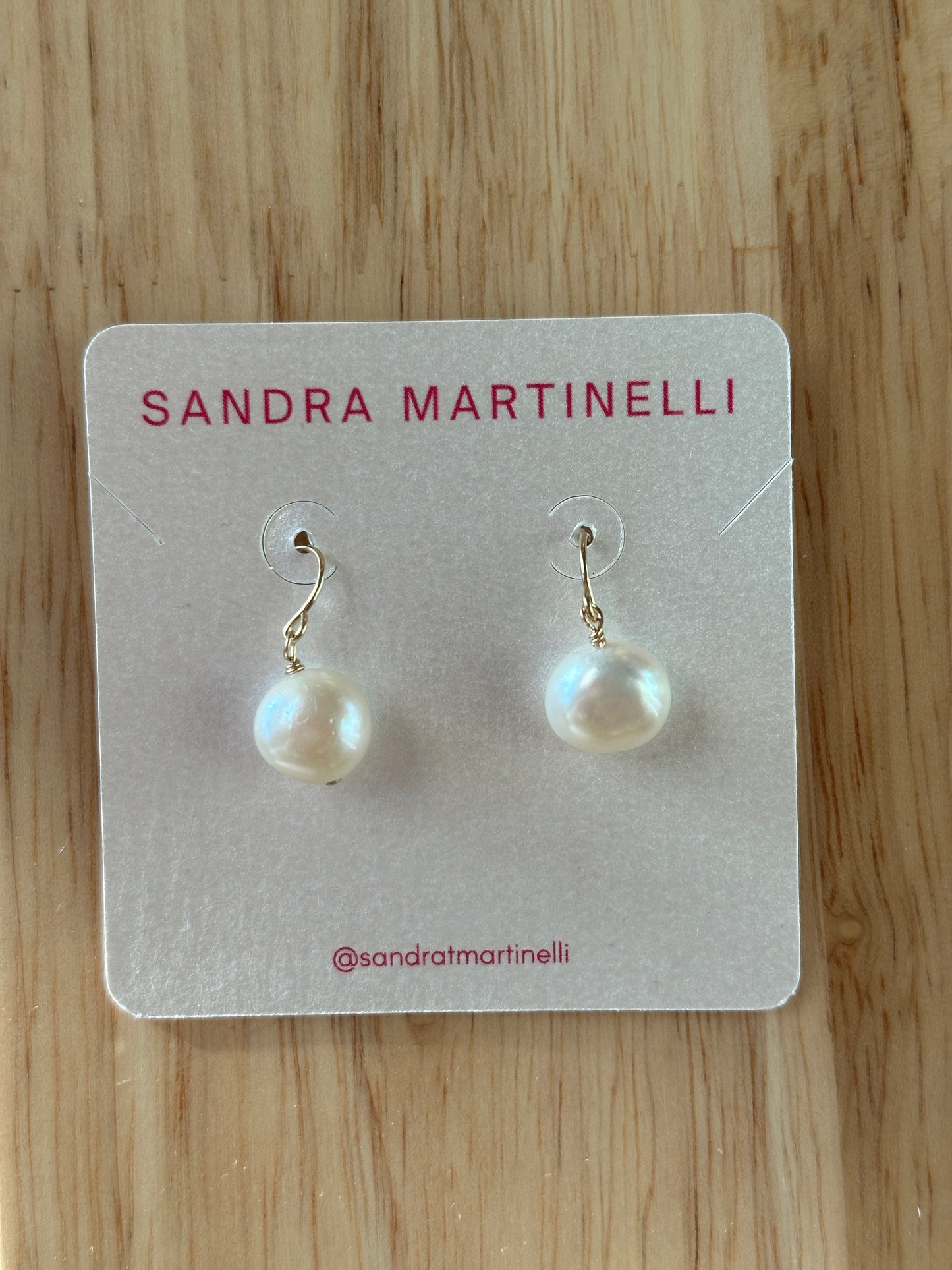 Mother of Pearl Drop Earrings