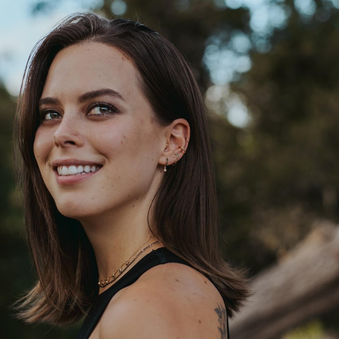 Valentina Huggie Earrings