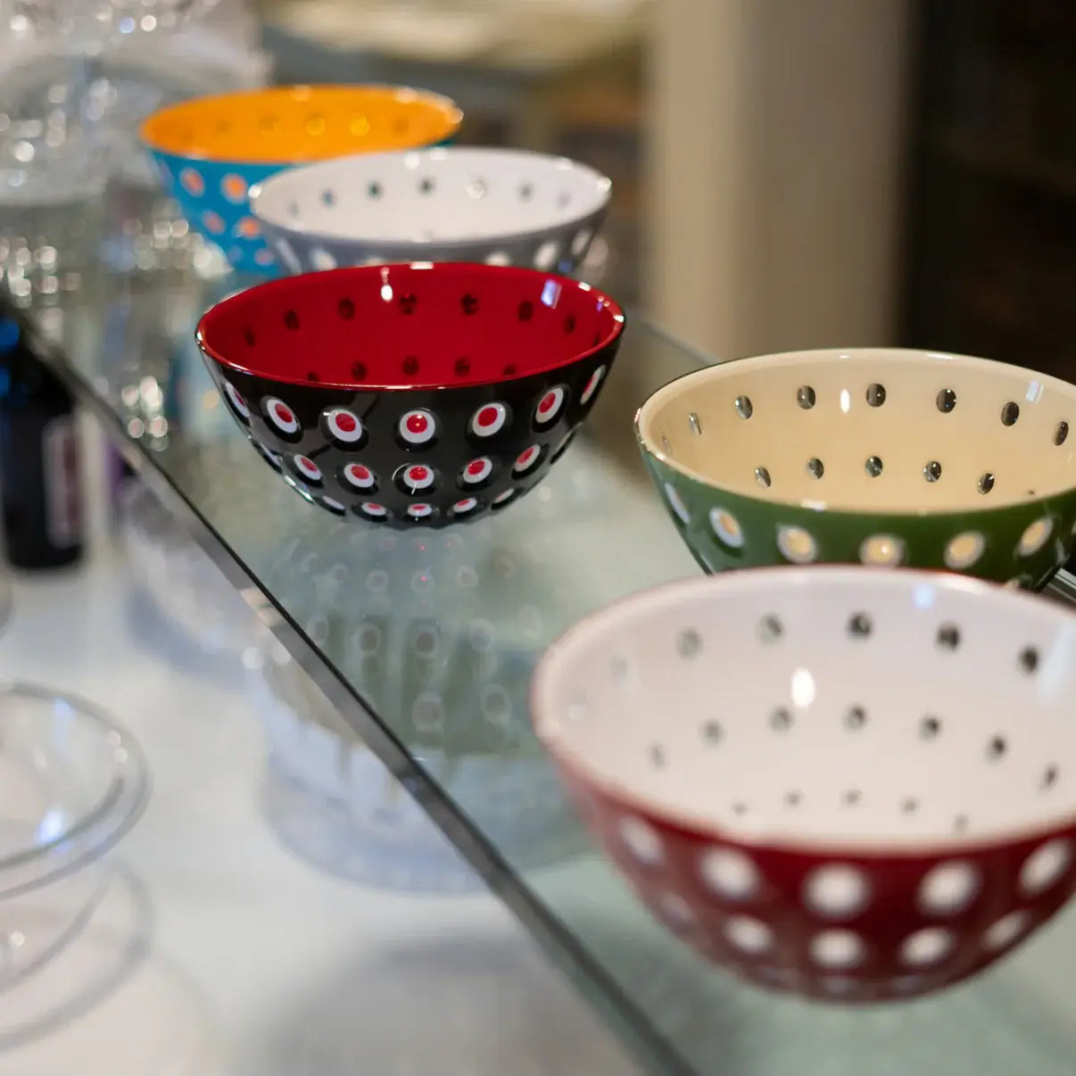 LE MURRINE Large Bowl : Pink/Blue