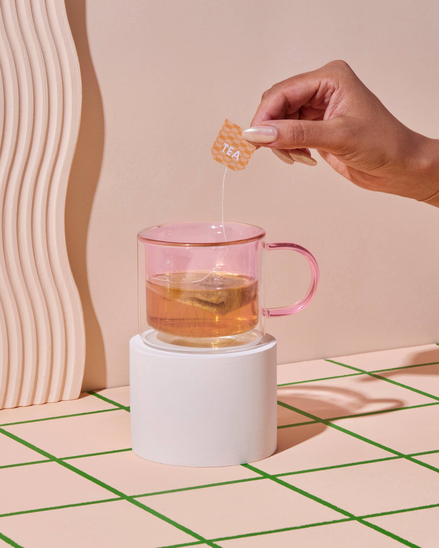 Poketo Double Wall Mug Pink