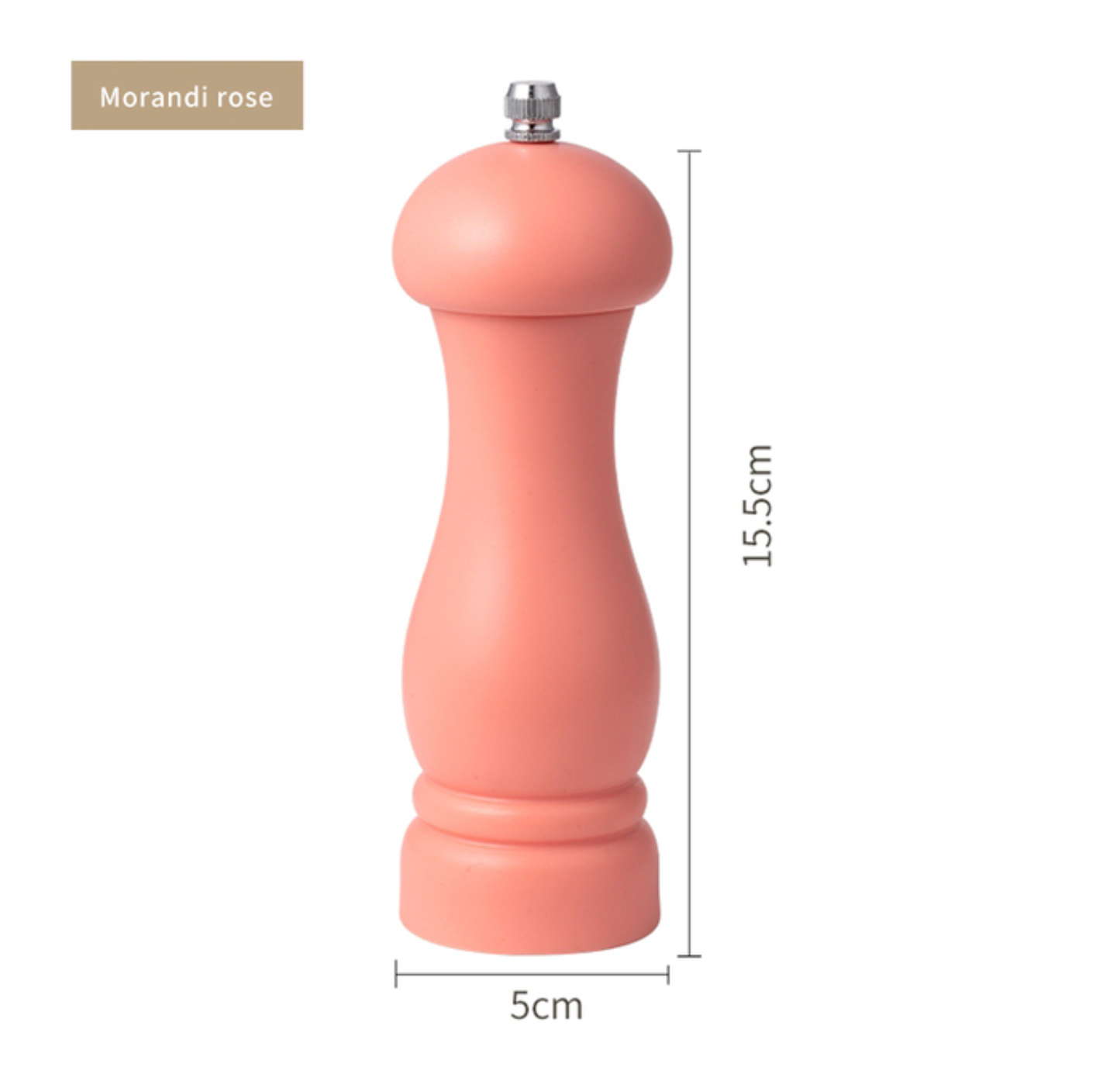 Morandi Colour Salt and Pepper Mill: Yellow