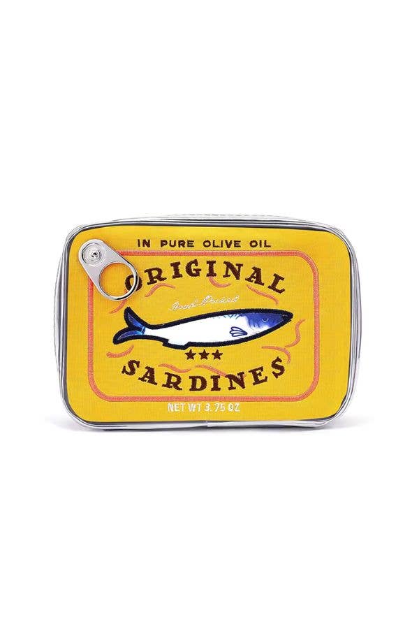Sardine's Tin Can Cream Gift Cosmetic Bag