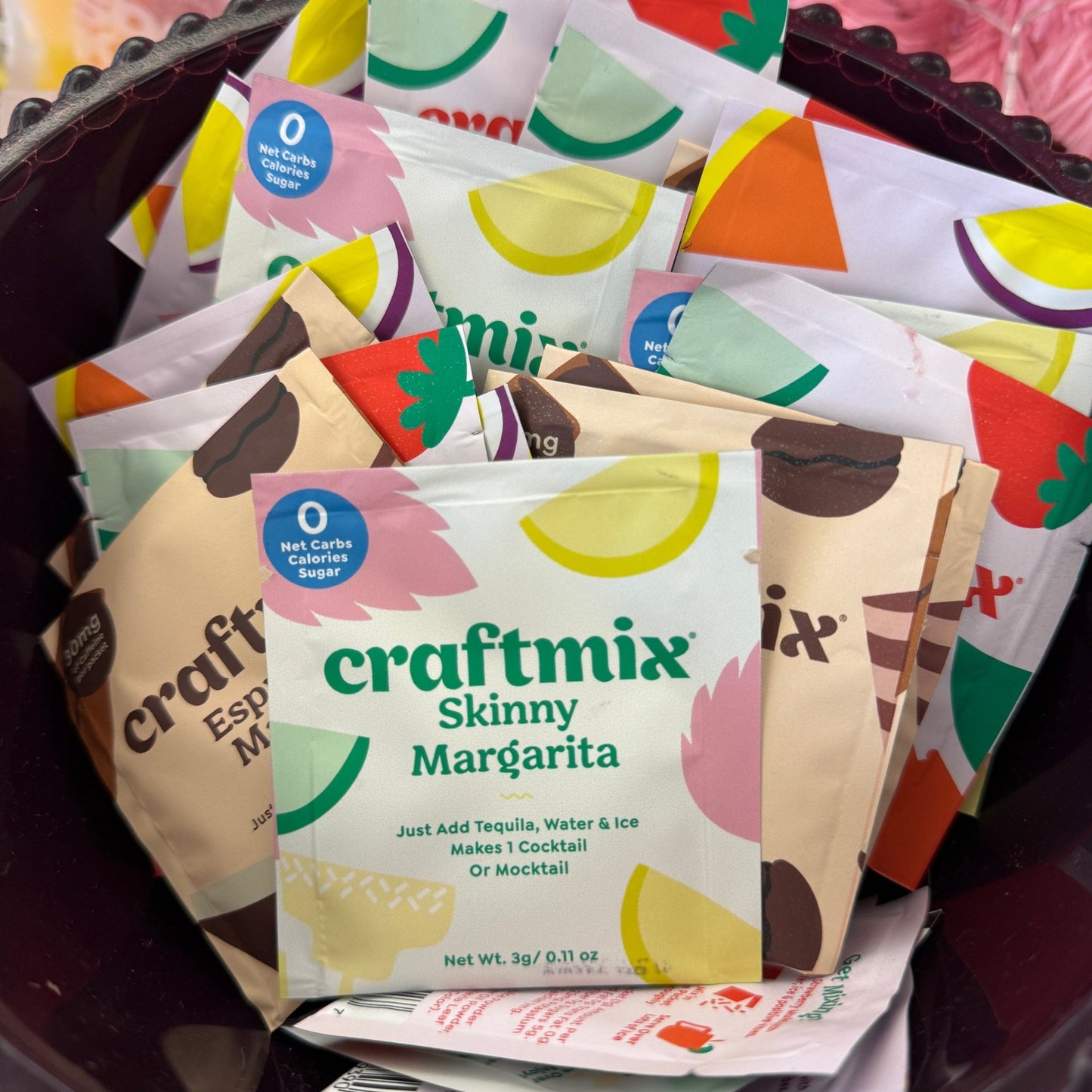 Assorted Craftmix Mocktail/Cocktail Mixer - Single Packets - Another Banger