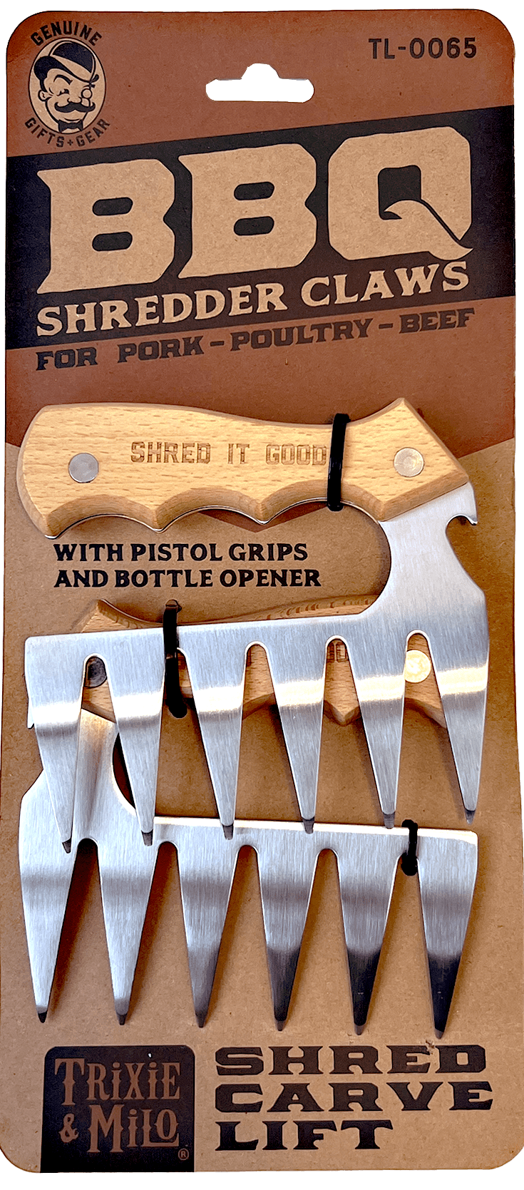 BBQ Shredder Claws w/ Pistol Grips (s/2) - Another Banger