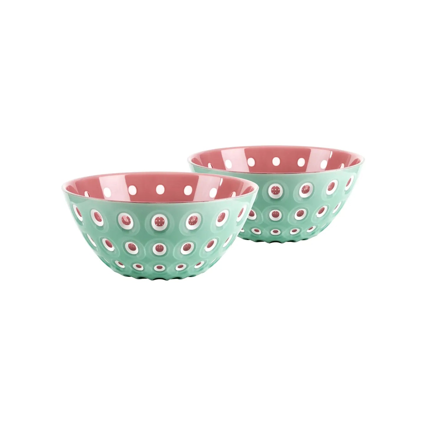 LE MURRINE Set of 2 Small Bowls : Grey/Yellow / 2,2x4,92x4,92 in.