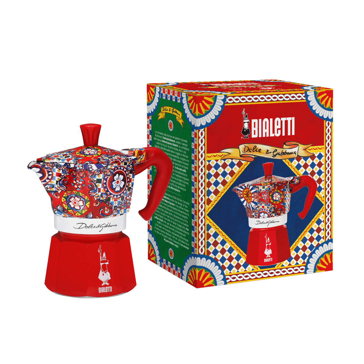 Bialetti 3 cup Moka Pot D&G