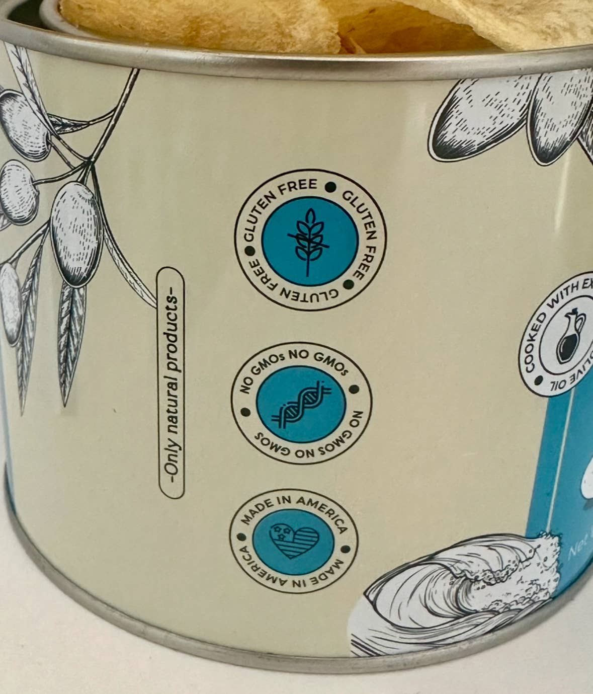 Olive Oil & Sea Salt Potato Chips