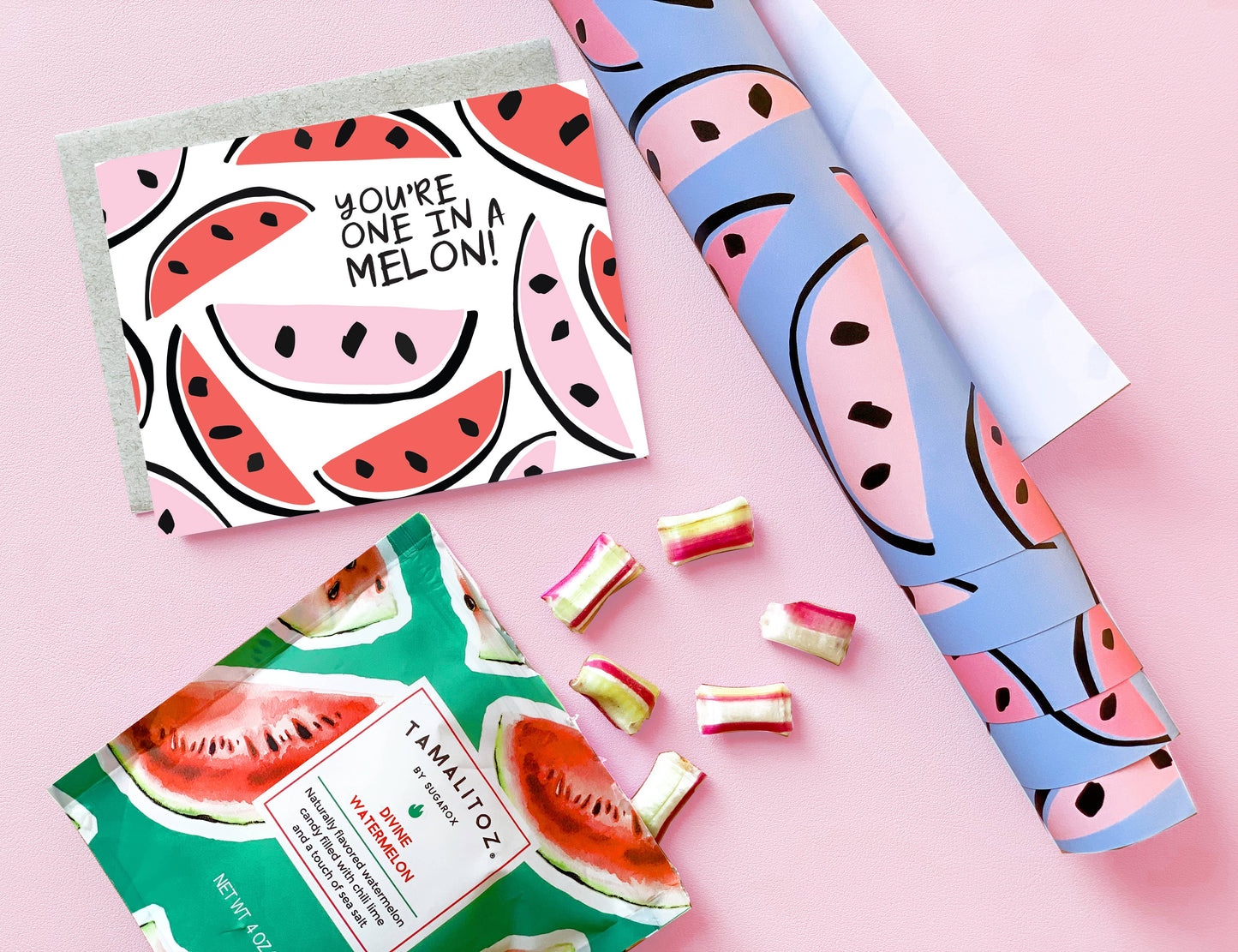 You're One In A Melon Greeting Card