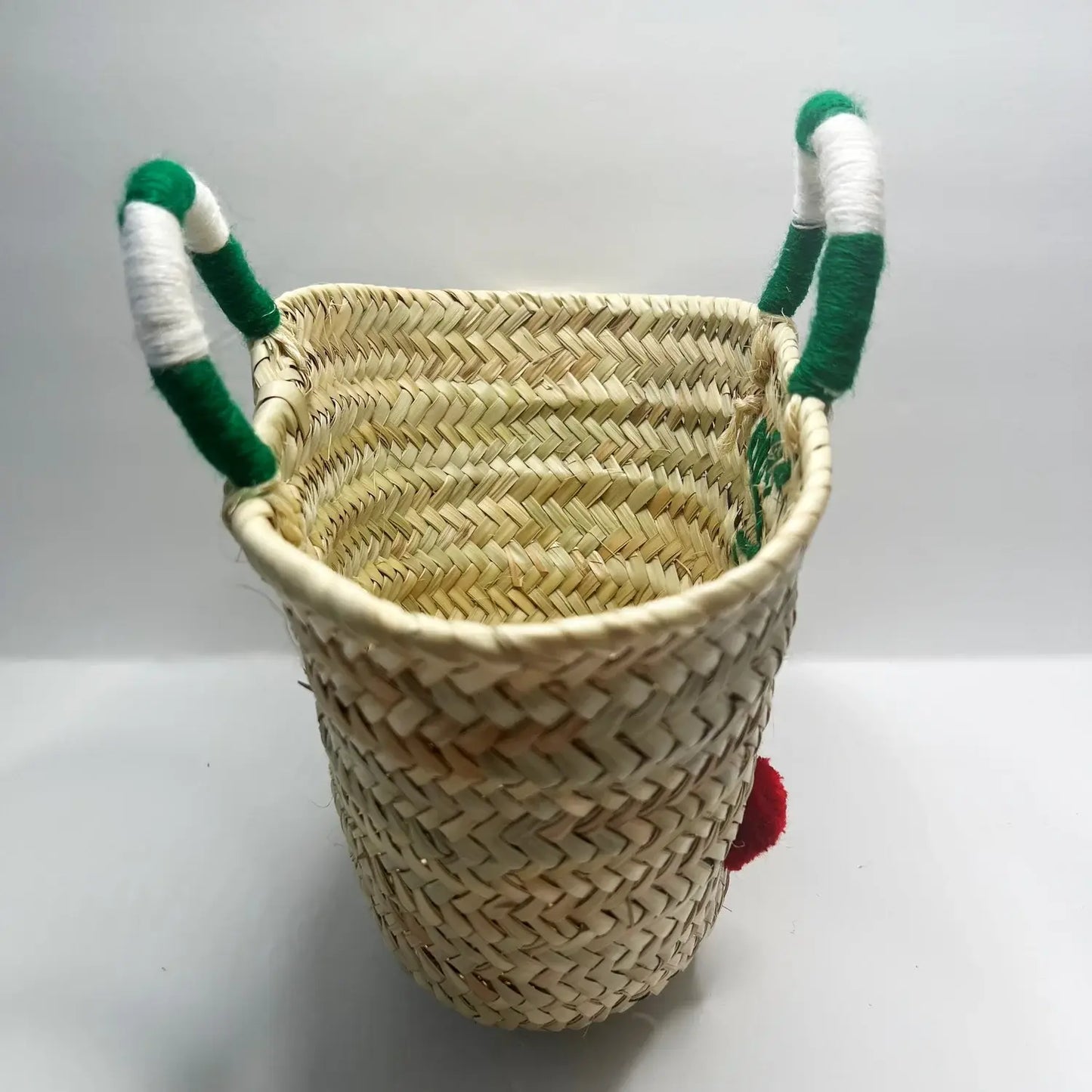 Small Strawberry Natural Straw Basket