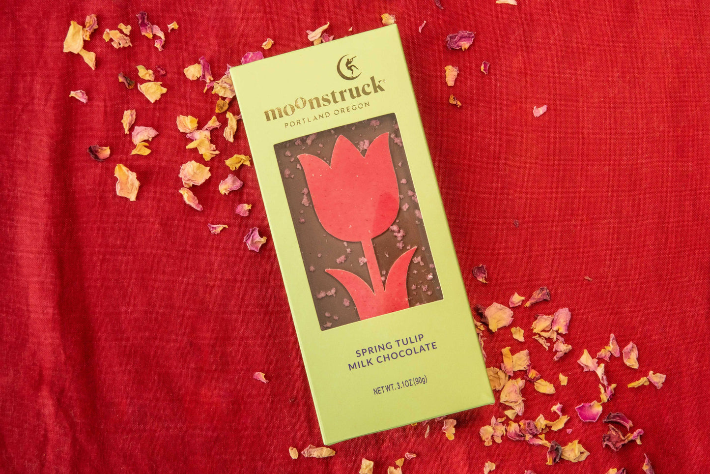 Spring Tulip Milk Chocolate Bar