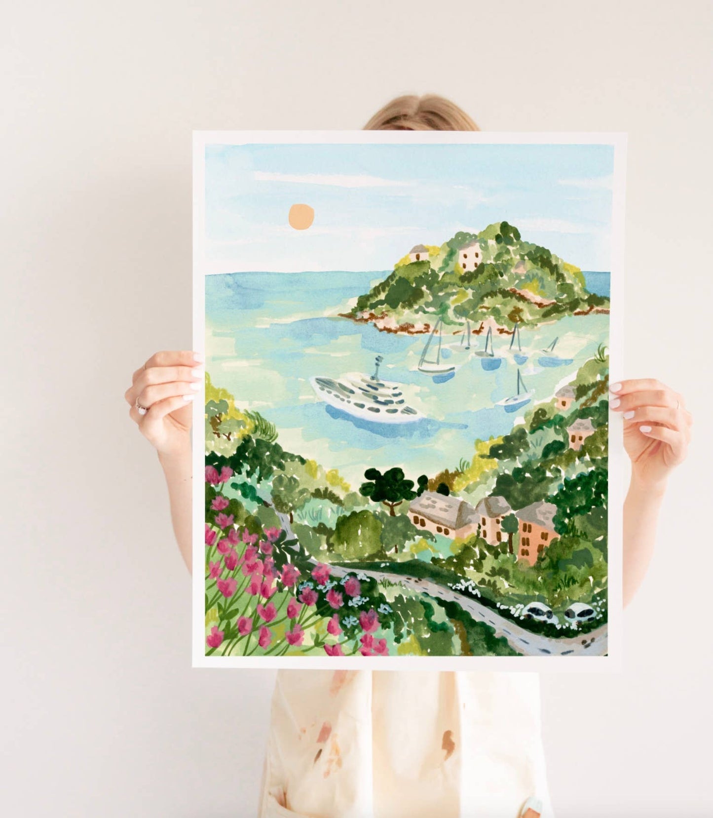 Sabina Fenn Portofino Art Print 8x10