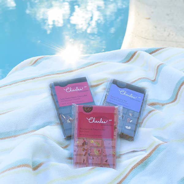 Ruby Cacao Raspberry Pistachio Bar, 3.5 oz