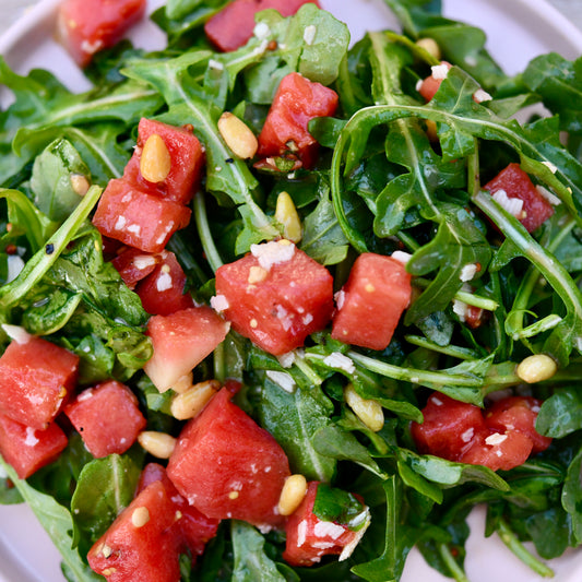 Watermelon Arugula Salad