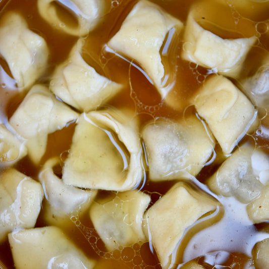 Tortellini en Pho Brodo