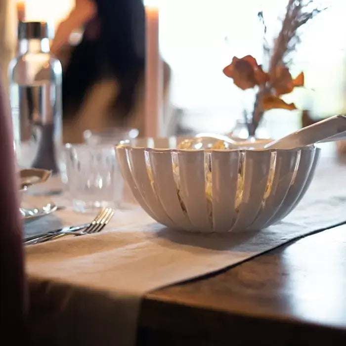 GRACE Large Bowl : White