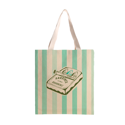 Customizable sardine tote bag 100% cotton: Pink