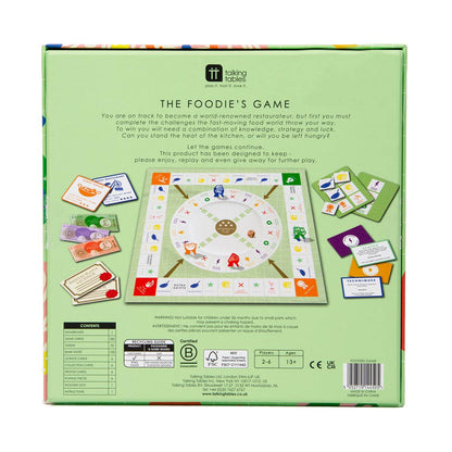Foodies Trivia Board Game