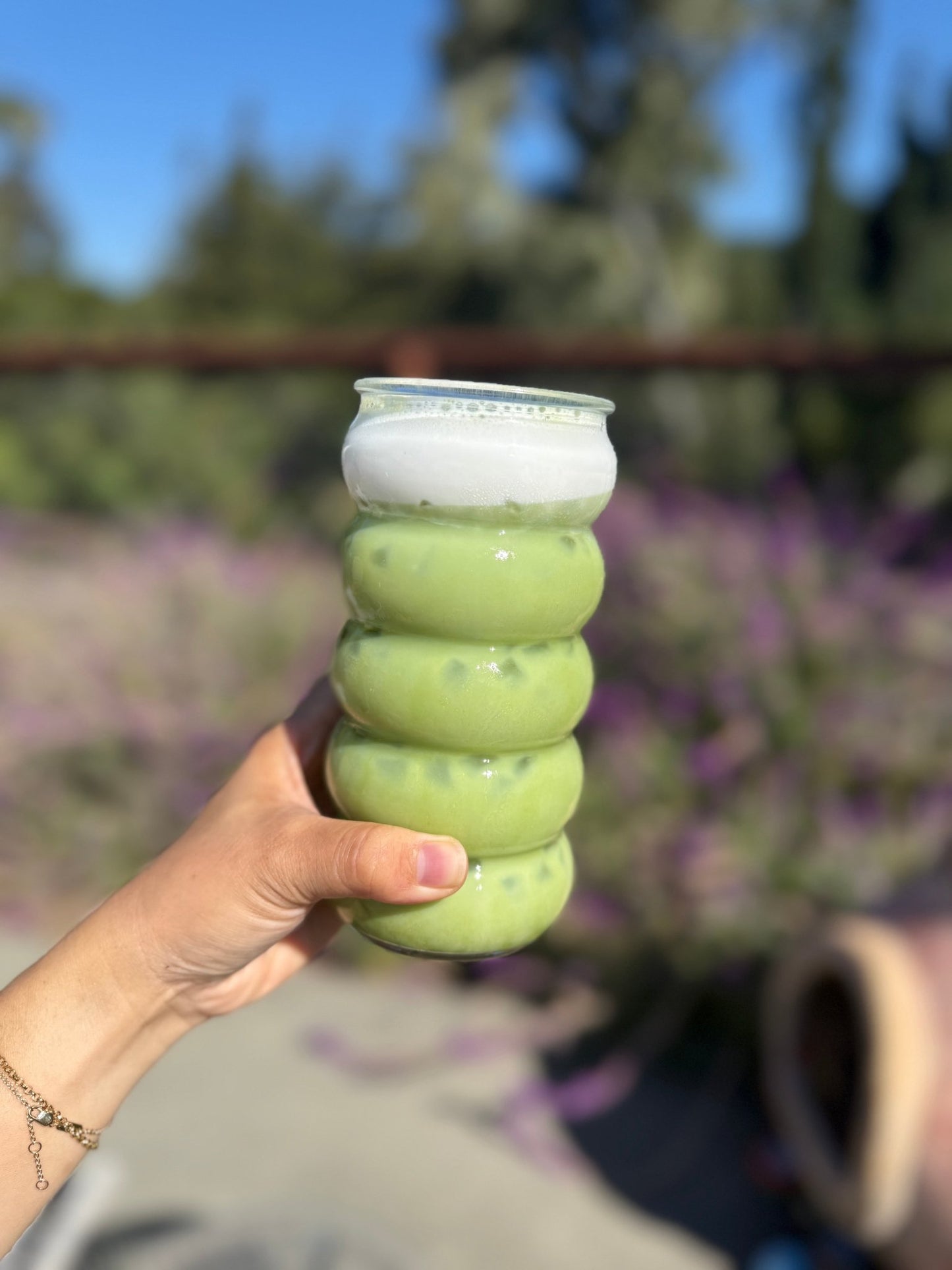 20oz Bubble Glass & Straw - Another Banger