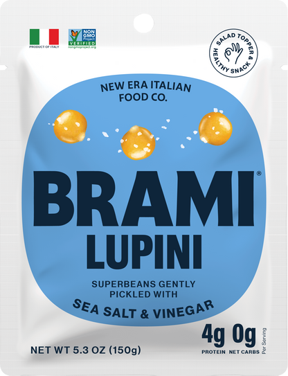 Italian Snacking Lupini Beans - Sea Salt & Vinegar (150g)