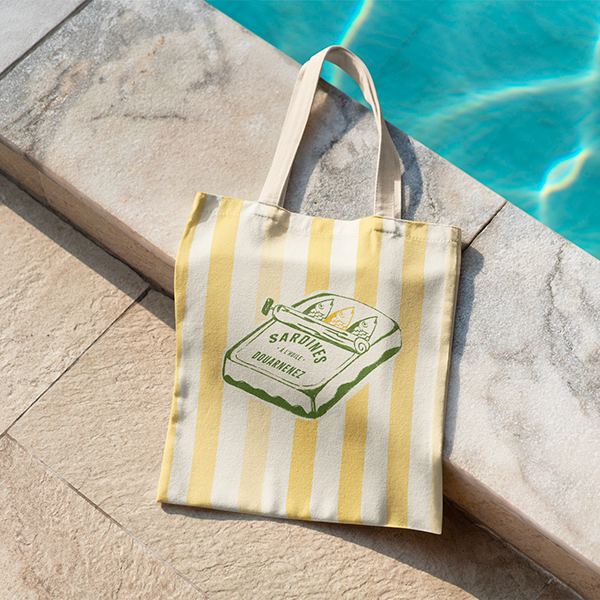 Aptos Sardine Tote Bag