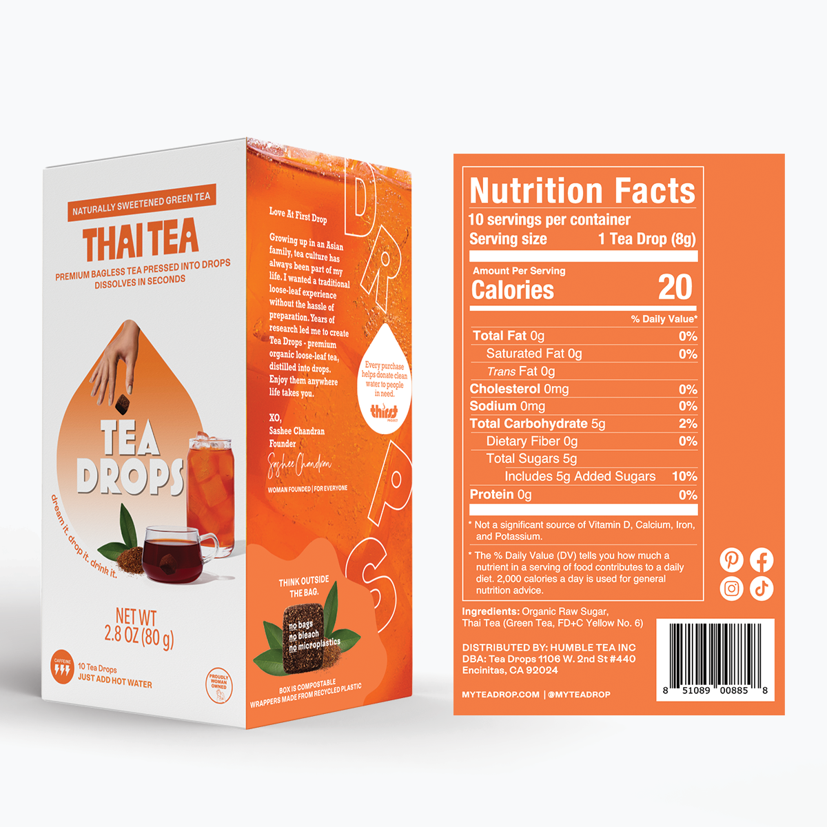 Thai Tea Box - 10ct