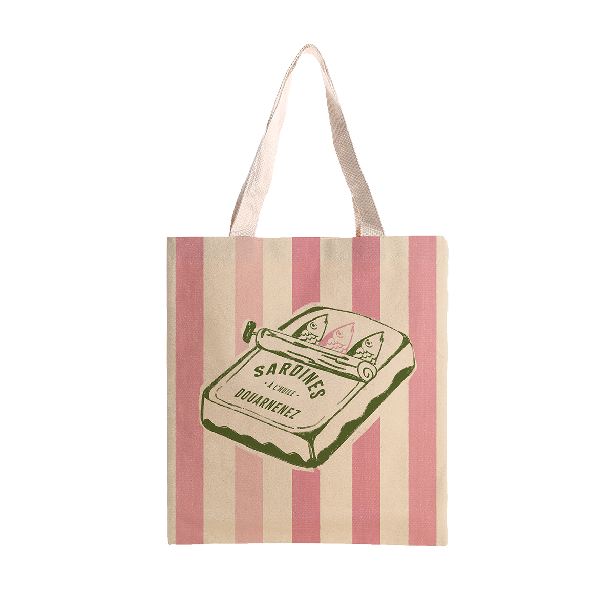 Another Banger Sardine Tote Bag Yellow