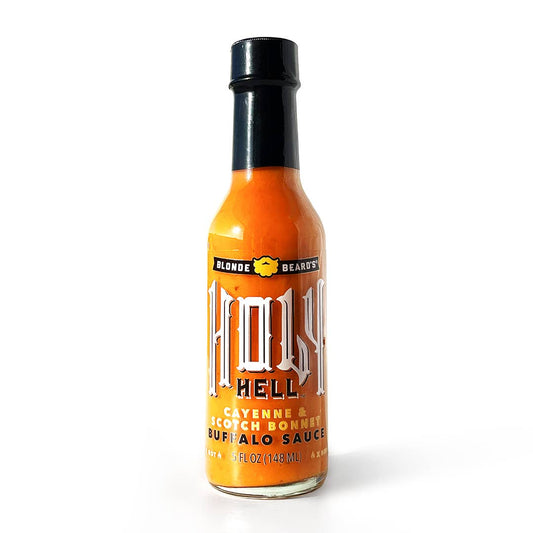 Holy Hell Buffalo Sauce: 5 fl oz