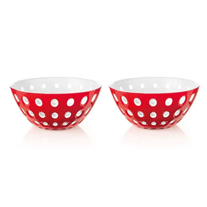 LE MURRINE Set of 2 Small Bowls : Grey/Yellow / 2,2x4,92x4,92 in.