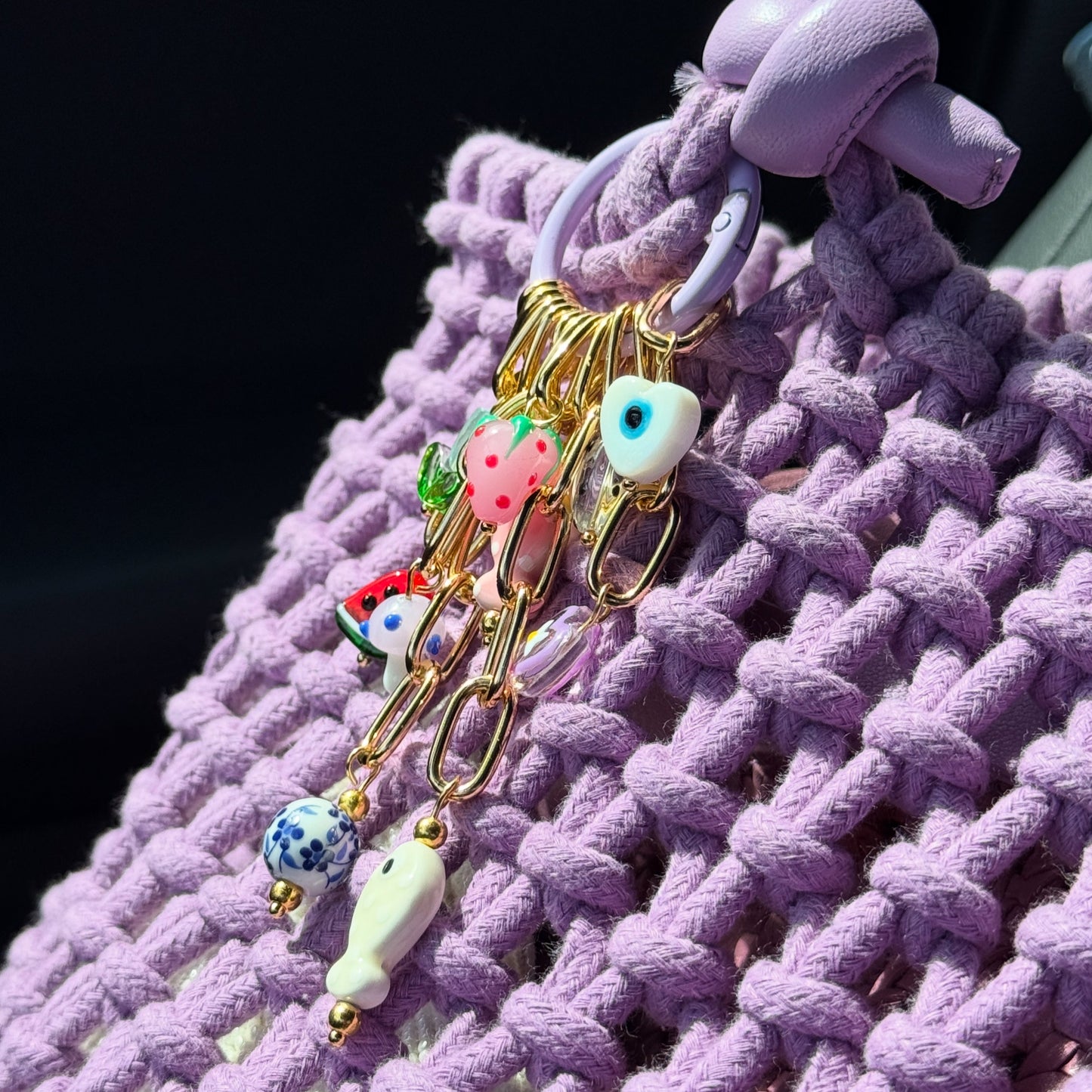 Build Your Own Bag Charm Keychain (Base & Charms)