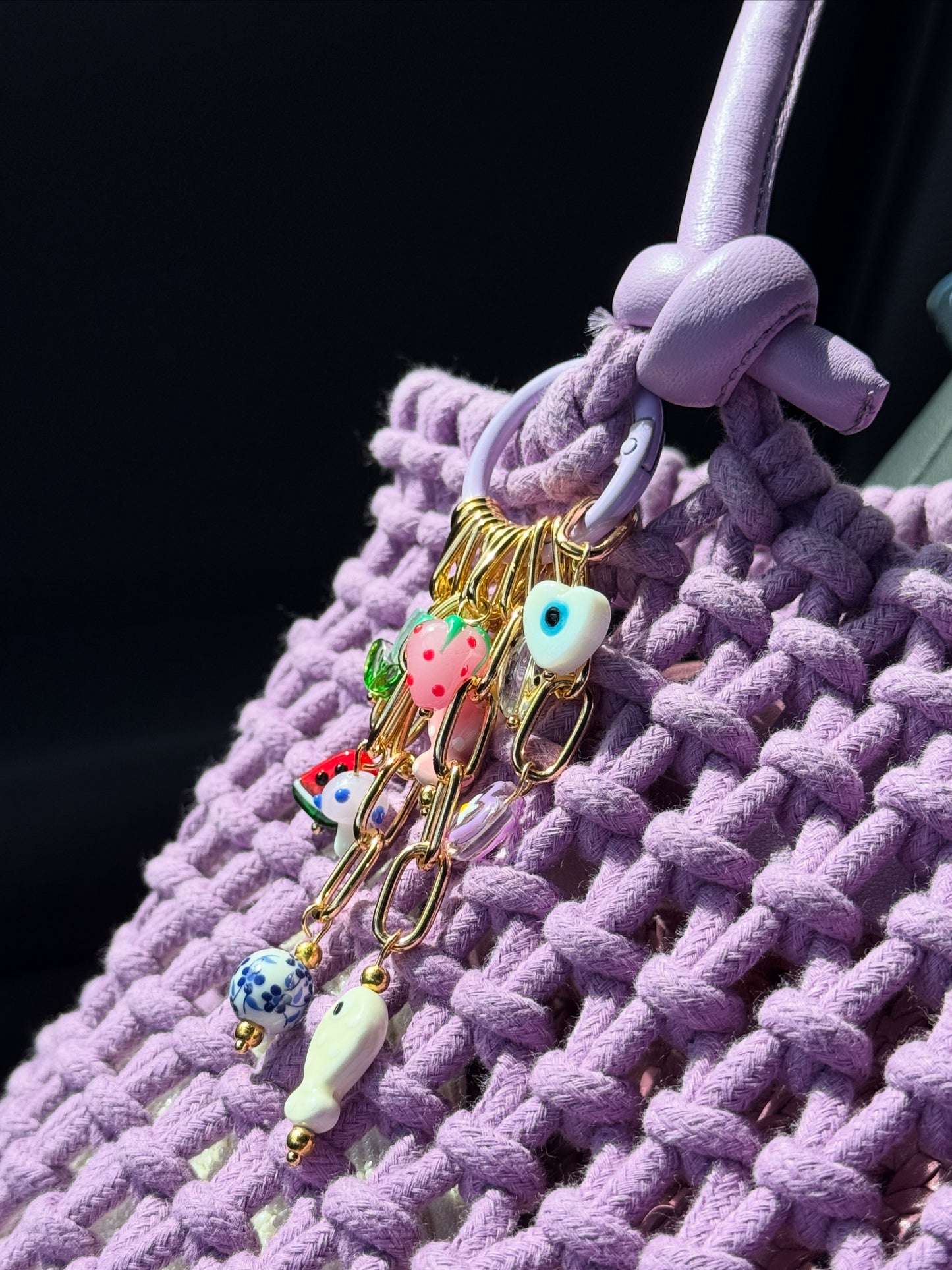 Build Your Own Bag Charm Keychain (Base & Charms)