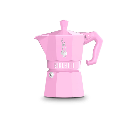 Bialetti Moka Exclusive Pink 3 Cup - Moka Pot